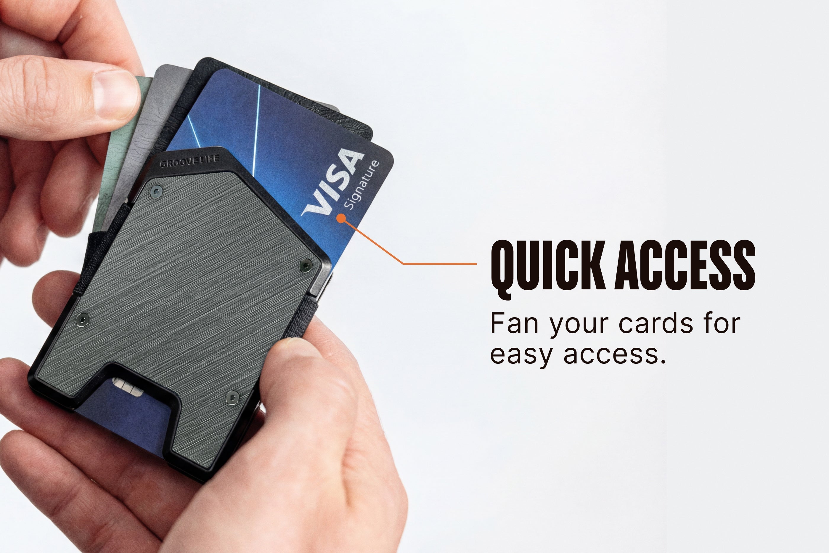 Groove Wallet® Stealth - Black