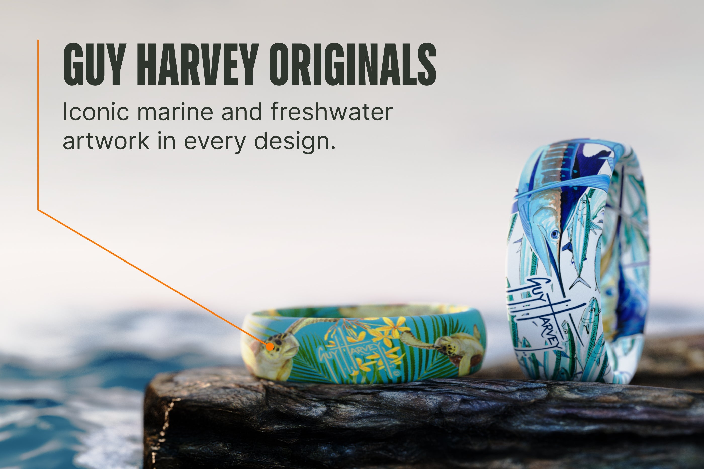 Guy Harvey Feeding Frenzy Ring