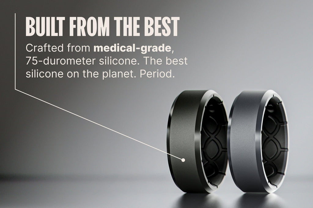 Zeus Pulse Yellow Thin Ring