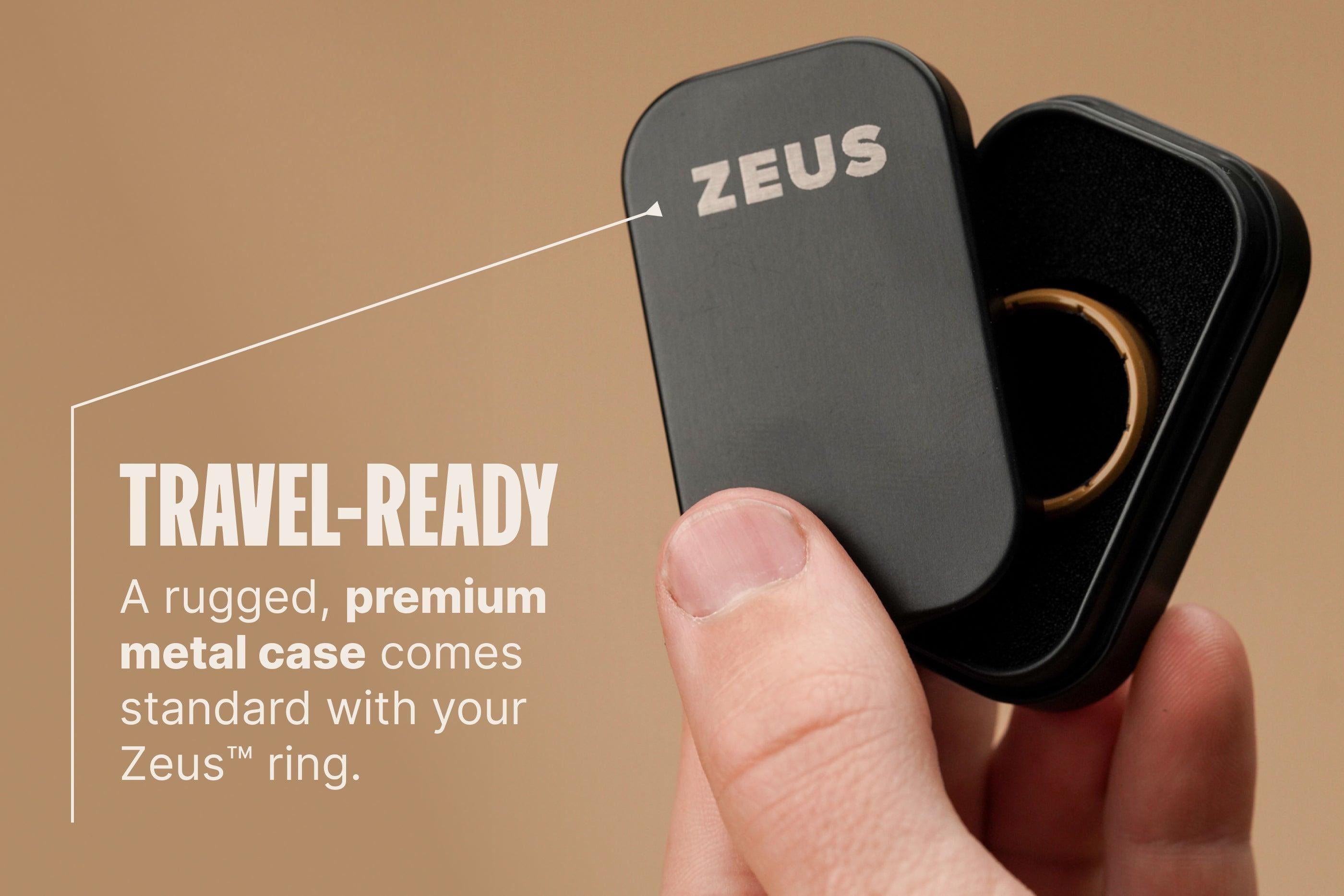 Zeus Edge Blaze Orange Thin Ring